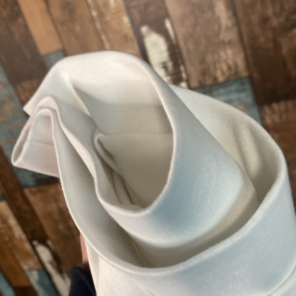 Wild fable white and black stripe pleated elastic waist  skirt - Picture 15 of 16